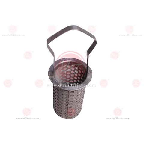 Woven Mesh Basket Filter Strainer Merk DF Filter