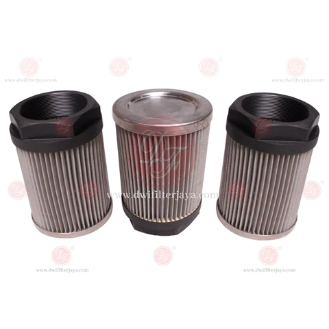 Oil Filter Micron Rating Pump Suction Strainer Brand DF Filter