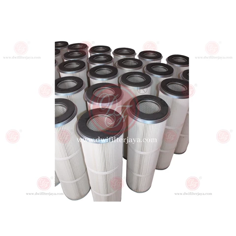 Spunbond Dust Powder Collector Air Filter Element Merk DF Filter