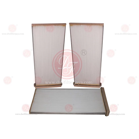 Washable Panel Air Filter For Cleanroom Merk DF Filter