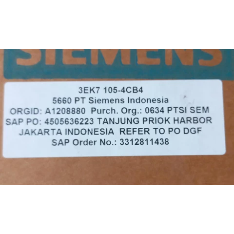 SIEMENS 3EK7 105-4CB4 Lighting Arrester Siemens