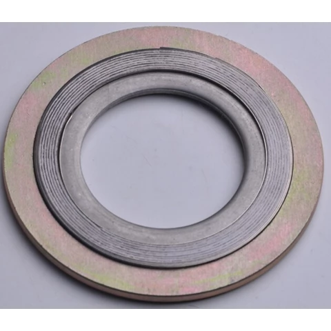 Spiral Wound Gasket With Inner and Outer Ring graphite