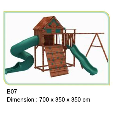 Playground Wooden B07