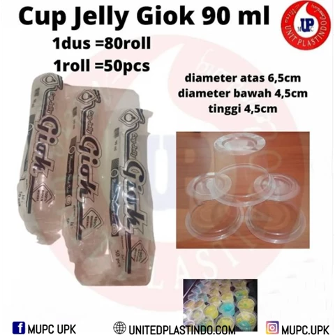 CUP JELLY 90ML GIOK