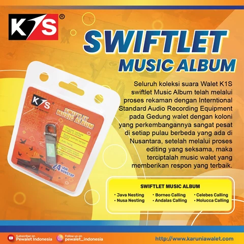 Swiftlet Music Album | Suara Walet Terbaik