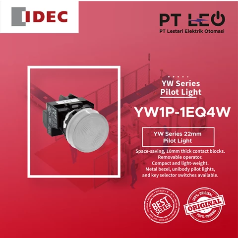 IDEC YW1P-1EQ4W Pilot Light