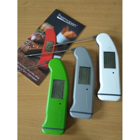 Thermapen Professional Thermometer RED GREEN and GREY