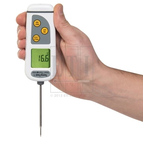 ETI TempTest1 Smart Thermometer with 360 degree Rotating Display
