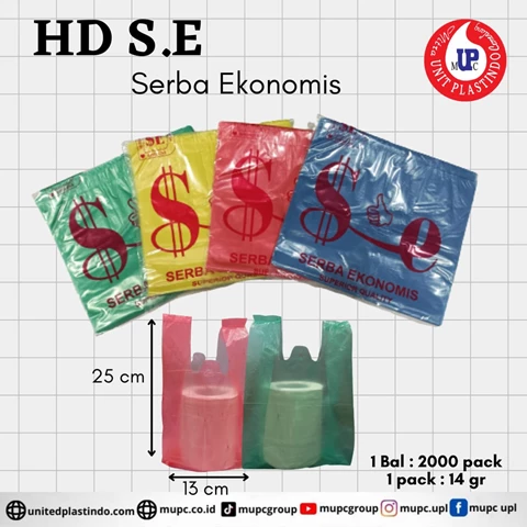 Kantong Plastik HD S.E ( Serba Ekonomis )