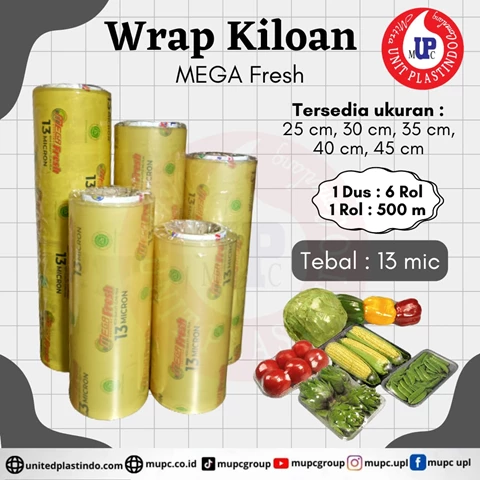 Plastik wrap mega kiloan / wrapping / plastik wrapping