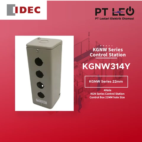 IDEC Control Box 22MM Seris KGNW314Y