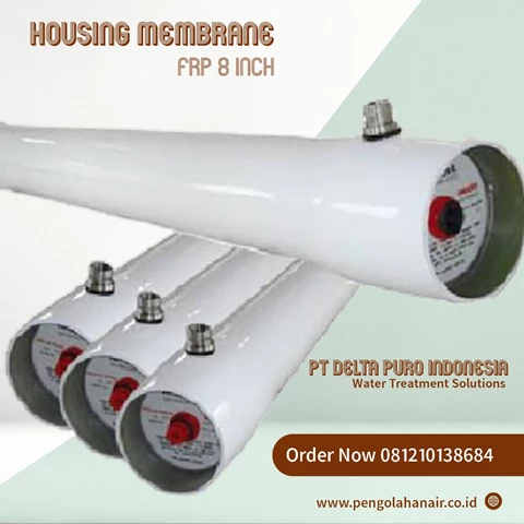 Membran Filter Housing FRP 8 inch Isi 2