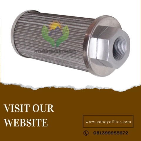 Suction Filter Oli Screen Mesh Stainless Steel 316 L