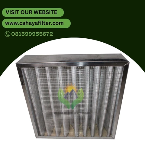 Washable Stainless Steel Air Filter AHU