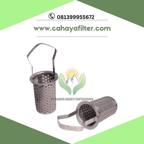 Basket Filter With Square Holes