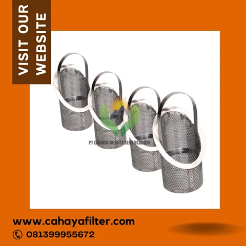 150 Micron Steel Mesh Filter Hydraulic Filter Basket