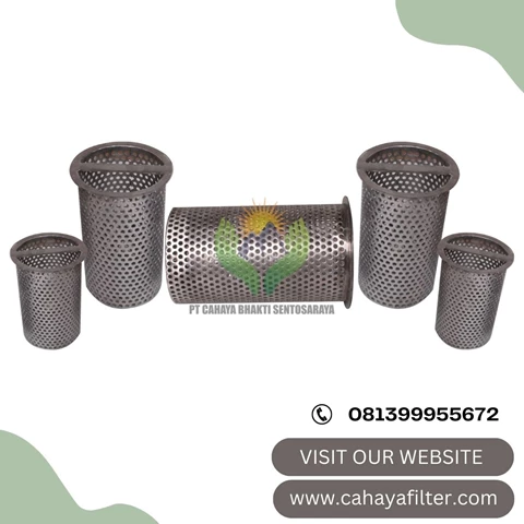 Industrial Water Filter Basket For Inline Liquid Filtration