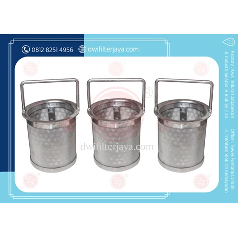 High Quality SS Basket Strainer