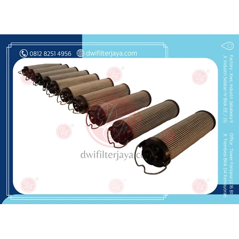 Primary Hydraulic Filter Element Remove Contaminants Brand DF Filter