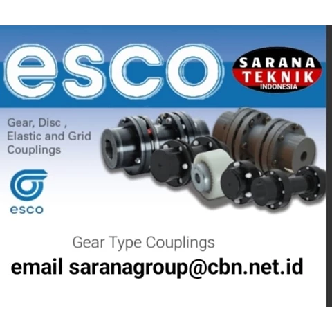 Esco gear coupling made Belgiumm