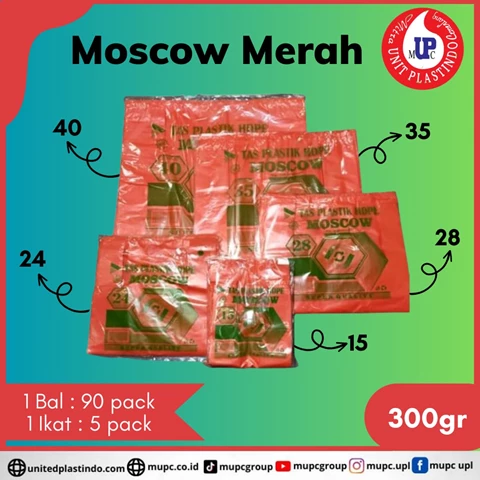 Moscow Merah / Kantong Plastik