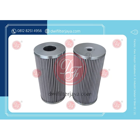 Industry Hydraulic Oil Filter with Glass Fiber Material 5 Micron