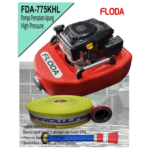FLODA - POMPA PEMADAM APUNG (FLOATING PUMP) KOHLER ENGINE - FDA-775KHL