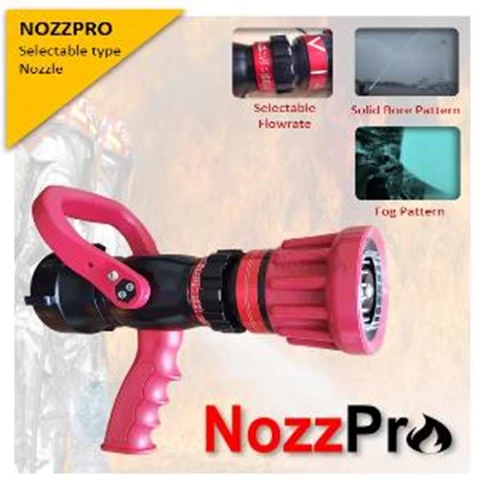 NOZZPRO - PISTOL GRIP NOZZLE SELECTABLE 2.5 INCH, STYLE 9603