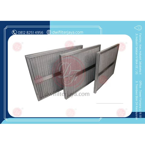 Primary Stainless Steel Minipleat Filter AHU Brand DF Filter