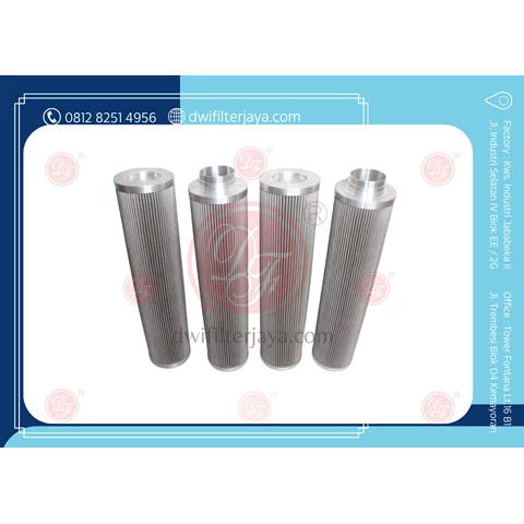 Liquid Filter Element Media Stainless Steel Rating 60 Micron