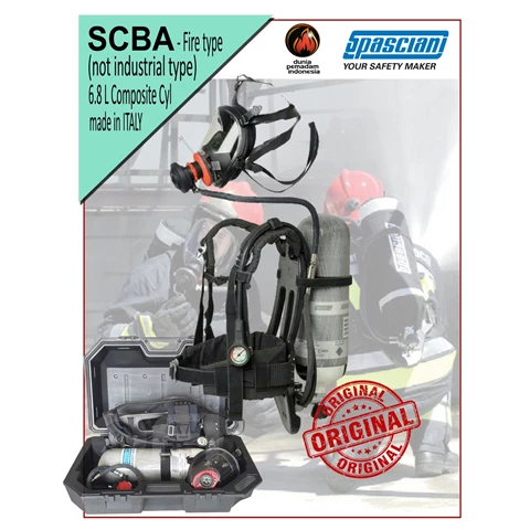 BREATHING APPARATUS (SCBA) TYPE FR-BN (FIRE) WITH COMPOSITE CYLINDER