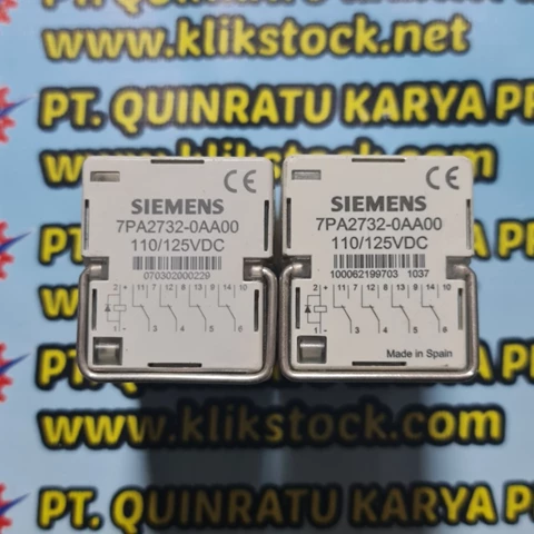 SIEMENS 7PA2732 -0AA00 FAST TRIP RELAY 4 CHGOVER 110/125
