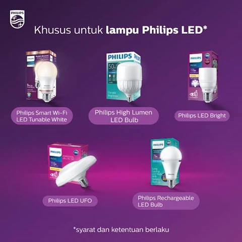 LAMPU PHILIPS LED TERBAIK MURAH TERBARU FEBRUARI 2024 SAMARINDA