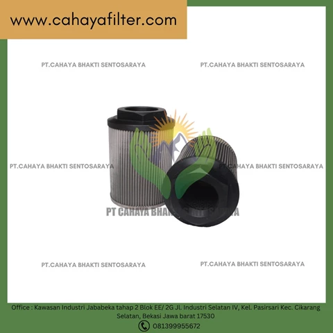 Replacement of industrial High Pressure Cylindrical Oil Filter