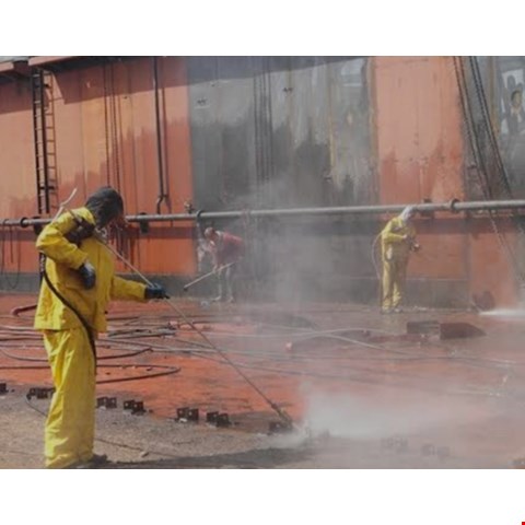 Produk Assembling di PT KS Pompa High Pressure Water Blasters 300 bar