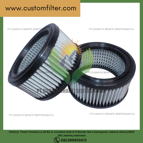 Universal Clamp-On Air Intake Filter, Fit Intake Tube With