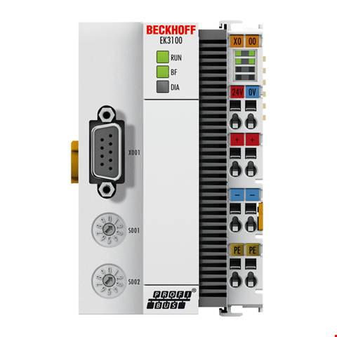 BECKHOFF EtherCAT Coupler EK3100
