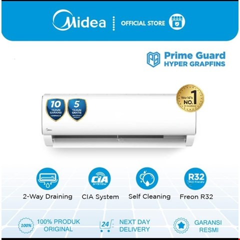 AC (AIR CONDITIONER) MIDEA STANDARD MSAFE18CRN2X
