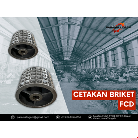 Produsen Cetakan Briket Material Ferro Cast Bali