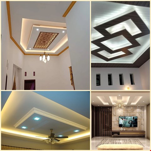 pasang plafon gypsum anti retak