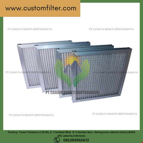 Customizable Washable Pre-Filters panel