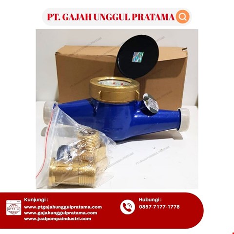 MULTI JET BRASS FLOWMETER SHM DN 20