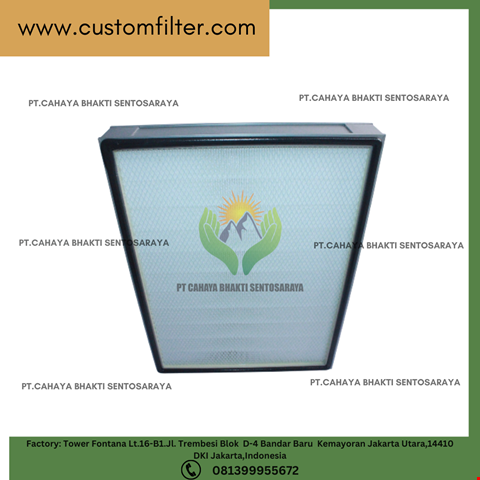 High Temperature Resistance HEPA Filter AHU