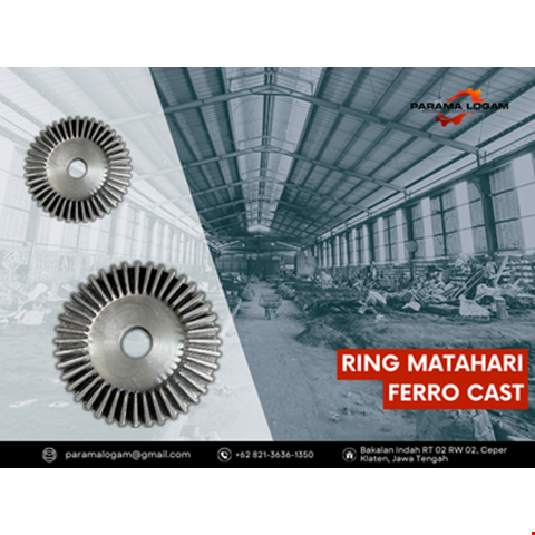 Produsen Ring Matahari Material Ferro Cast Bali