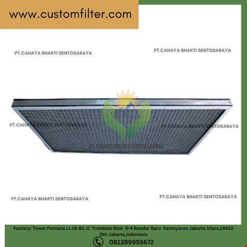 New Washable Industrial Air Filter AHU with Aluminum