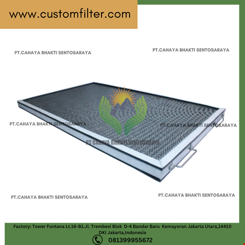 Washable & Reusable Aluminum Mesh Air Filter AHU