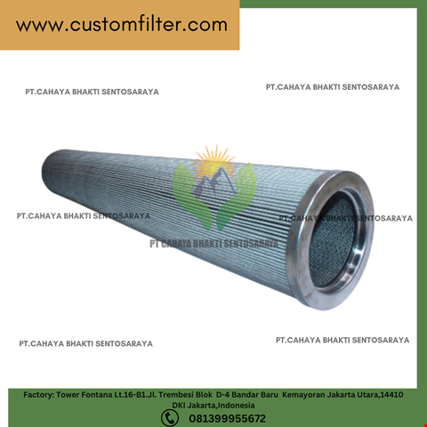 Replacement Pleated Industrial Hydraulic Oil Filter