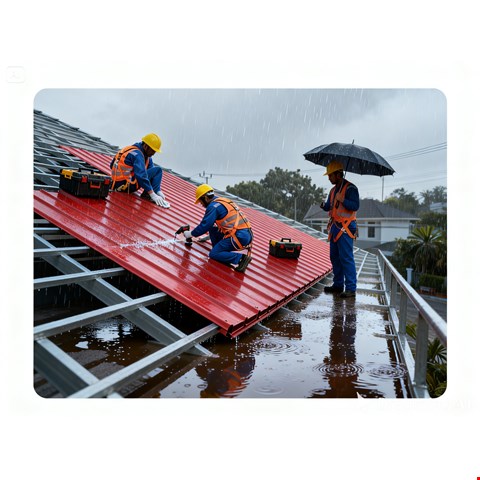 pasang genteng spandek Tangerang 