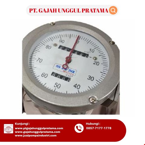 SHM ROOTS ANALOG FLOWMETER DN 15 (1/2 INCH)