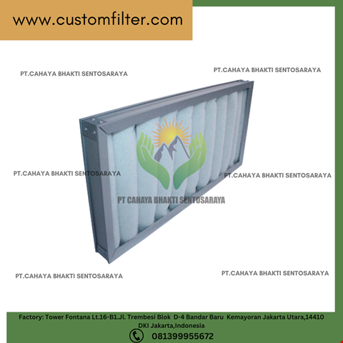 Aluminium Frame Panel Washable Metal Mesh Pre Air Filter AHU